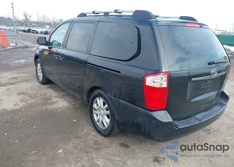 2007 Kia Sedona Ex from USA, damaged, VIN KNDMB233076166698